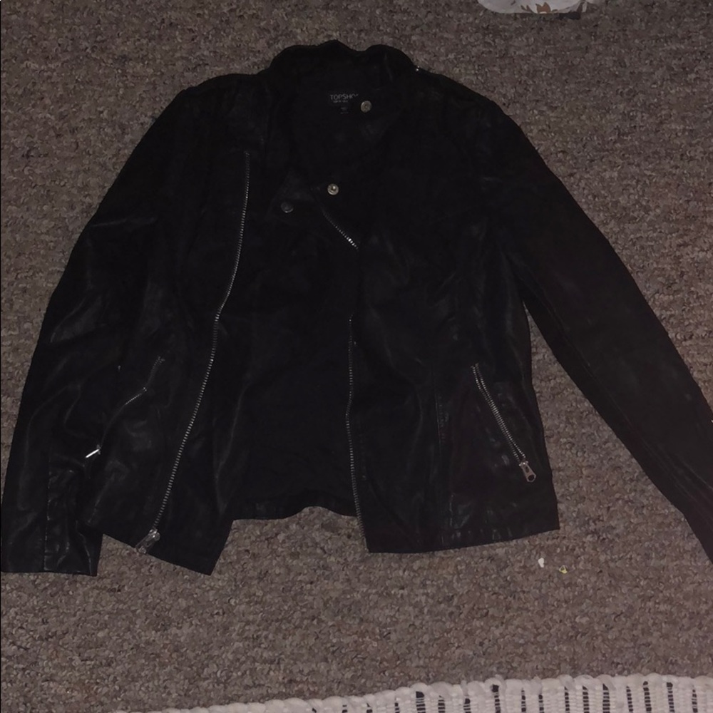 Leather jacket